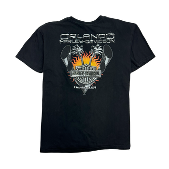 Vintage Orlando Harley Davidson Tee Black