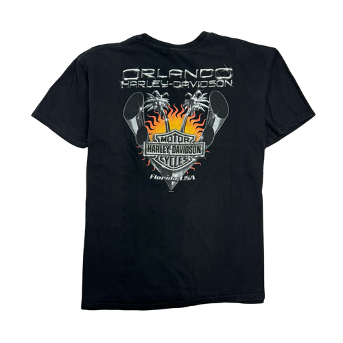 Vintage Orlando Harley Davidson Tee Black | Vintage Clothing Store Canada