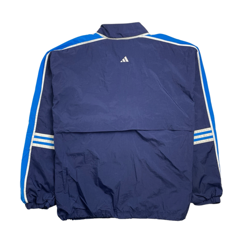 (XL) Vintage 90s Adidas Full Zip Jacket Navy | Vintage Clothing Store Canada