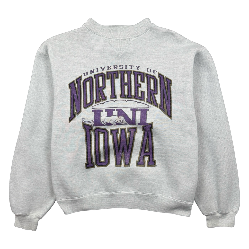 Vintage University of Northern Iowa Sweatshirt Grey