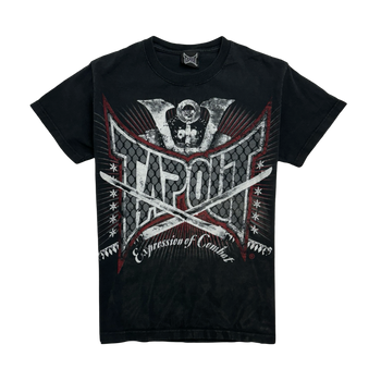 Vintage Y2k Tapout Tee Black