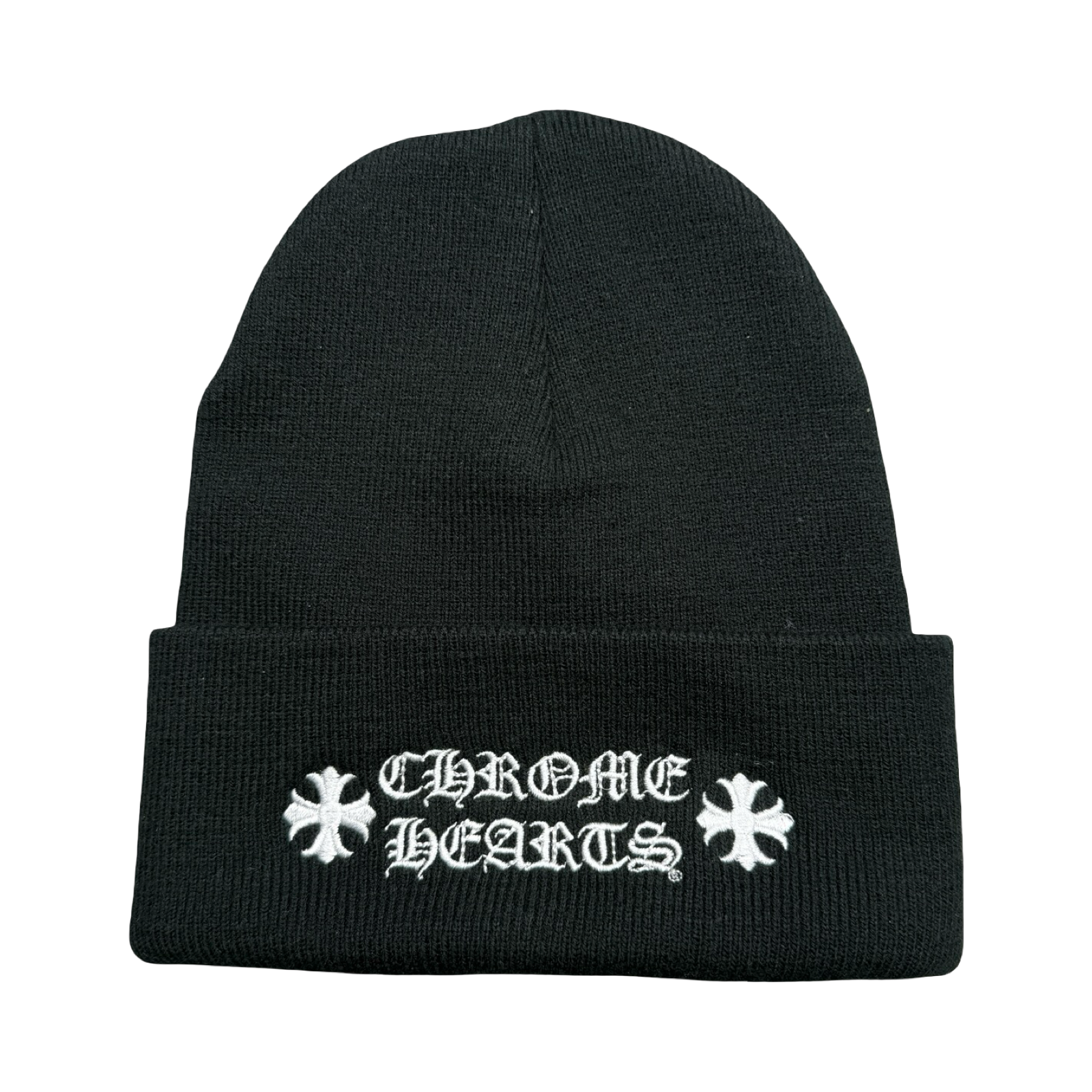 Chrome Hearts Logo Beanie Black
