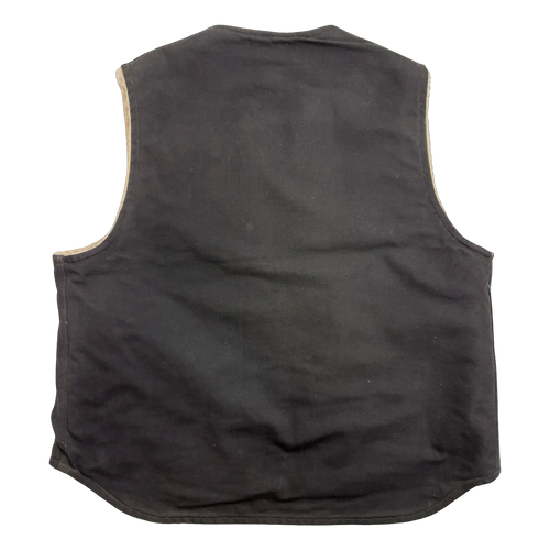 Carhartt Sherpa Lined Work Vest Black | Vintage Clothing Store Canada
