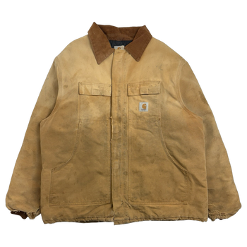 Vintage 90s Carhartt Arctic Work Jacket Tan
