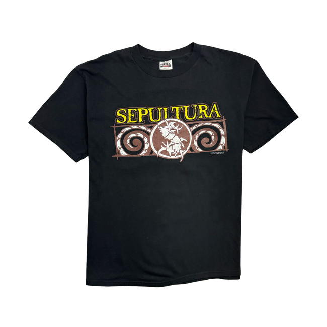 (L) Vintage '99 Sepultura Band Tee Black