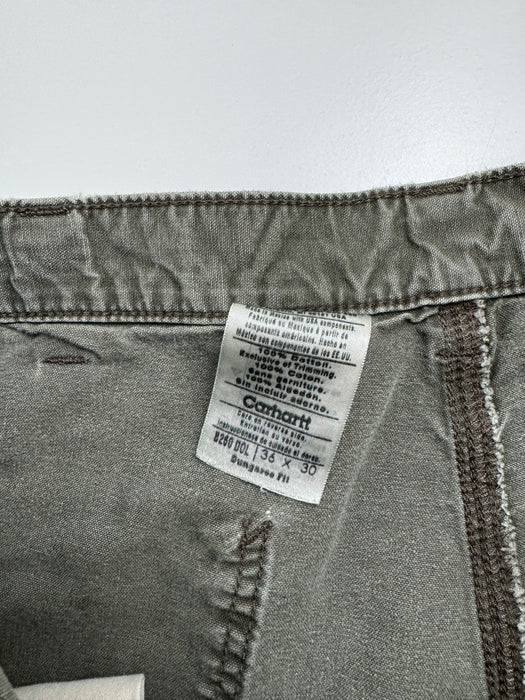 (36) Vintage Carhartt Cargo Pants Olive | Vitnage Clothing Store Canada