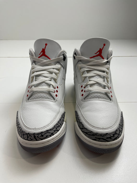 Air Jordan 3 Retro White Cement Reimagined (USED) | Vitnage Clothing Store Canada