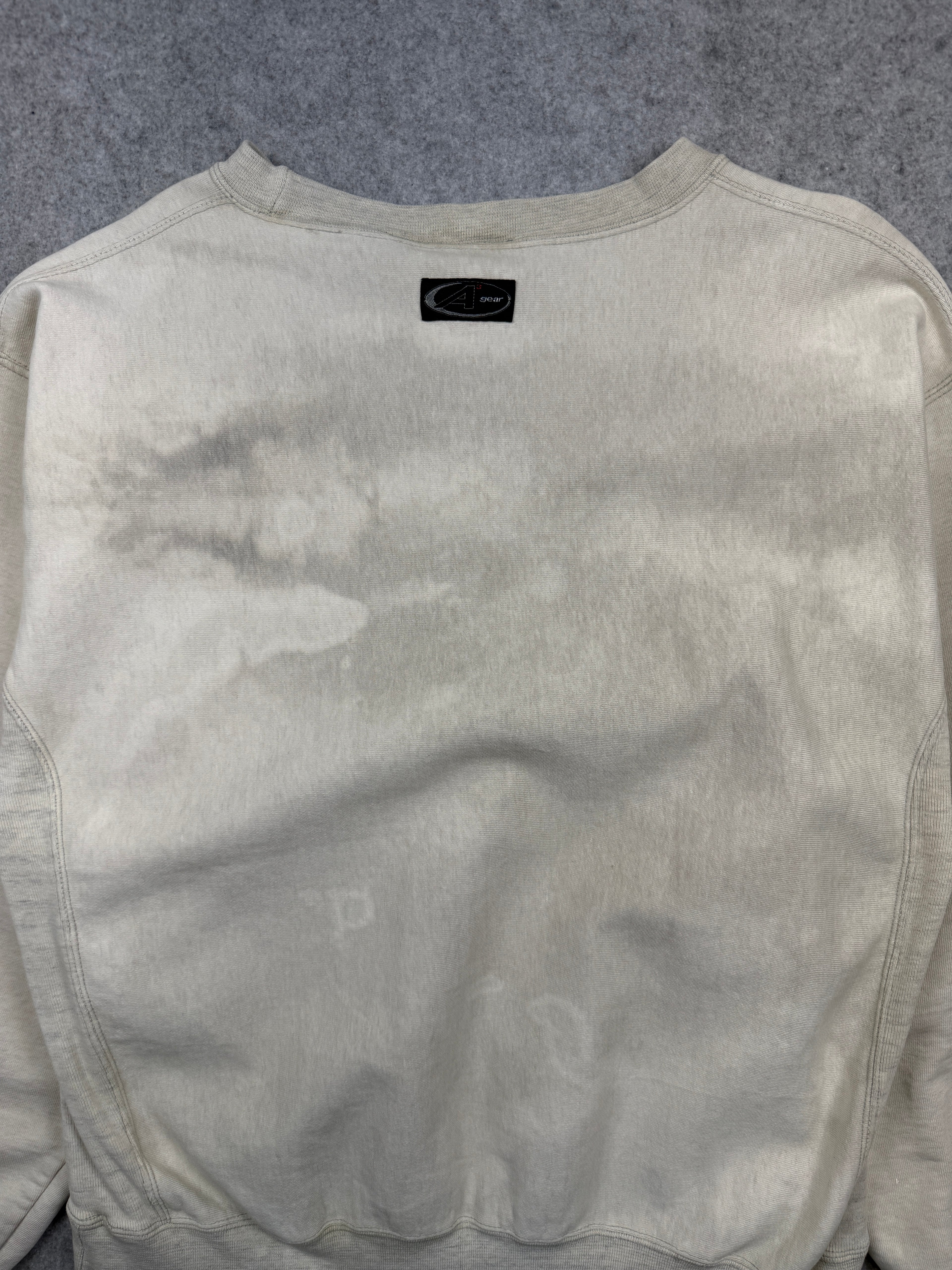 Vintage Kansas State Dyed Sweatshirt Cream