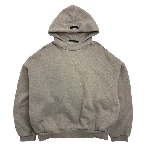 Fear Of God Essentials Hoodie Silver Cloud (USED) | Vintage Clothing Store Canada