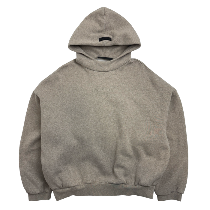 Fear Of God Essentials Hoodie Silver Cloud (USED) | Vitnage Clothing Store Canada