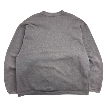 Vintage 1990s Adidas Chest Logo Sweatshirt Dark Grey