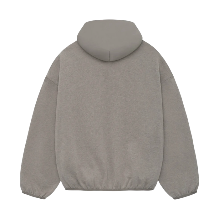 Fear of God Essentials Core Collection Nylon Fleece Hoodie Heather Grey/Dust | Vitnage Clothing Store Canada