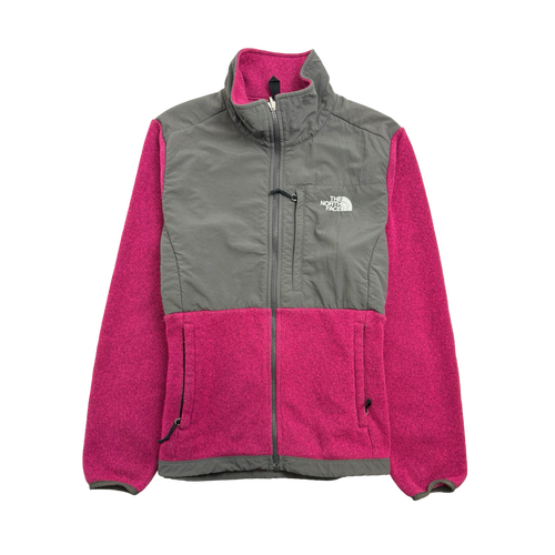 (M) Vintage The North Face Zip-Up Fleece Jacket Pink | Vintage Clothing Store Canada