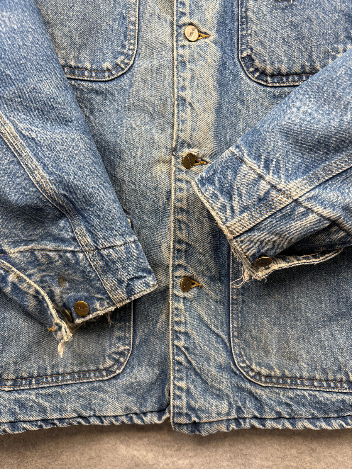 Vintage Carhartt Denim Chore Jacket
