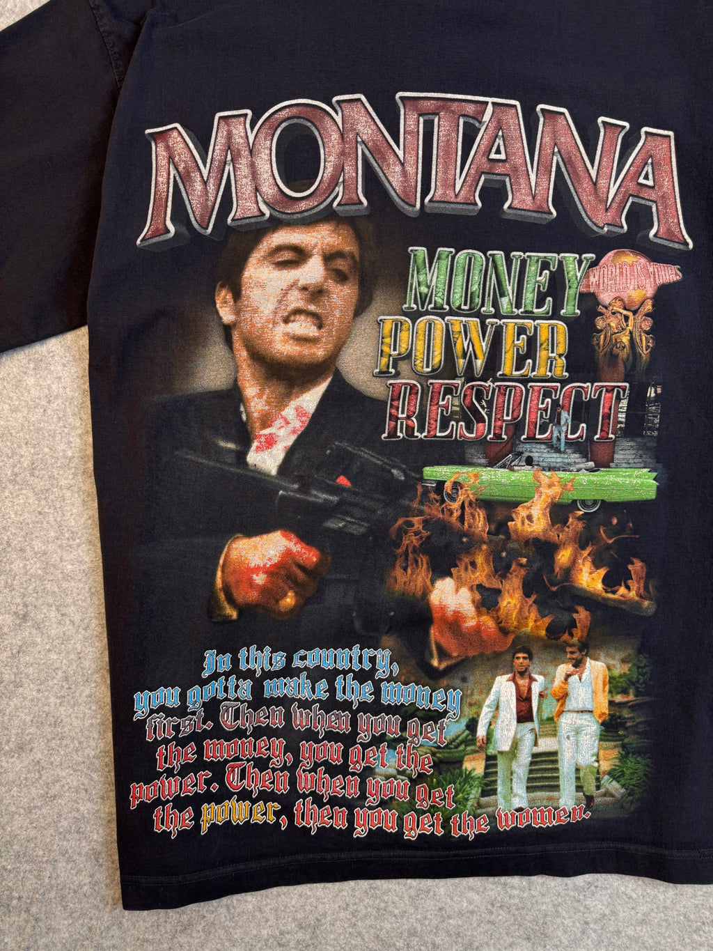 Marino Morwood Scarface Tee Black (USED)