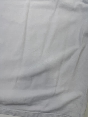 Yves Saint Laurent Embroidered Logo Polo Shirt White (USED)