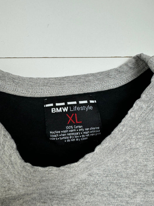 (XL) Vintage BMW Double Layered Heavyweight Tee Grey | Vitnage Clothing Store Canada