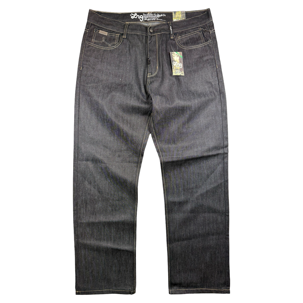 Vintage Y2K Lrgeans True Straight Fit Denim Jeans Black