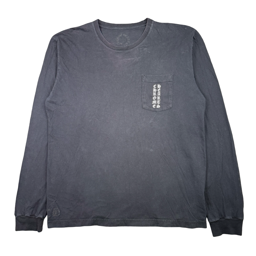 Chrome Hearts Hollywood F*CK YOU L/S Tee Black/Pink