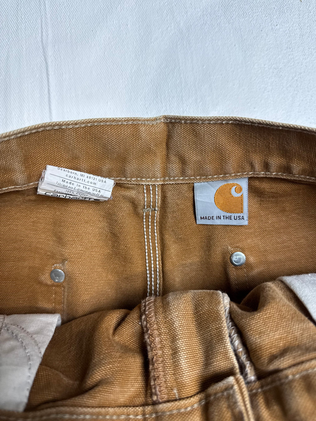 Carhartt Double Knee Carpenter Pants Khakis