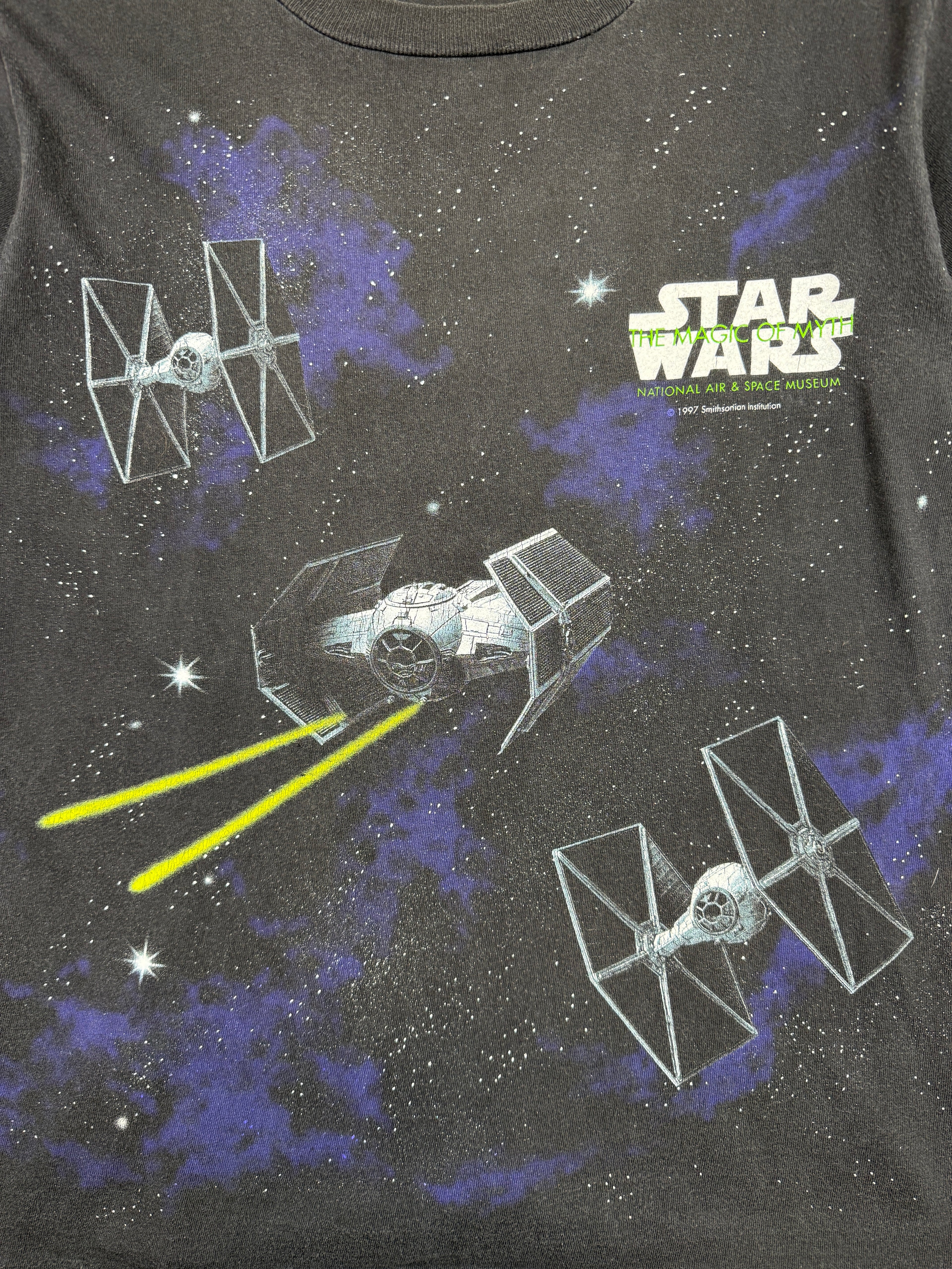 Vintage Star Wars Magic Of The Myth Tee Black