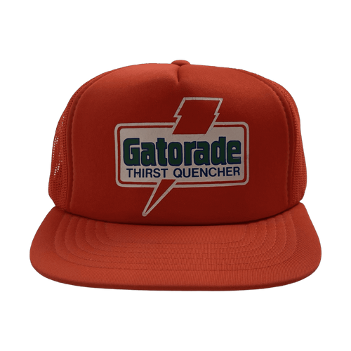 Vintage Gatorade Mesh Trucker Hat Orange | Vintage Clothing Store Canada