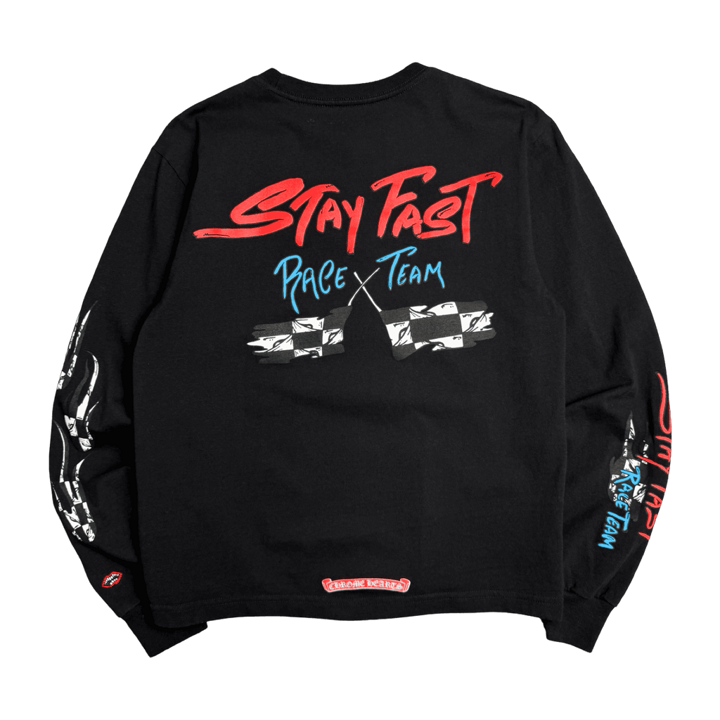 Chrome Hearts Matty Boy Stay Fast L/S Tee Black