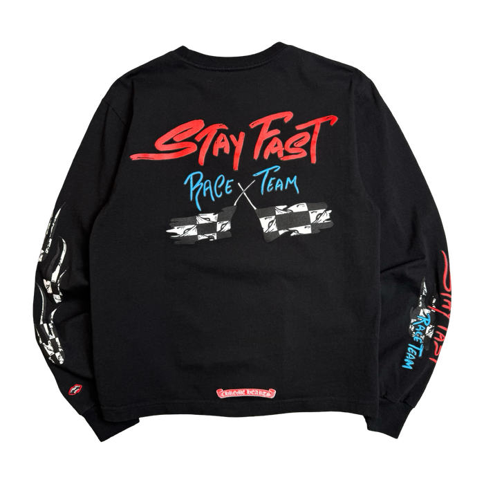 Chrome Hearts Matty Boy Stay Fast L/S Tee Black | Vitnage Clothing Store Canada