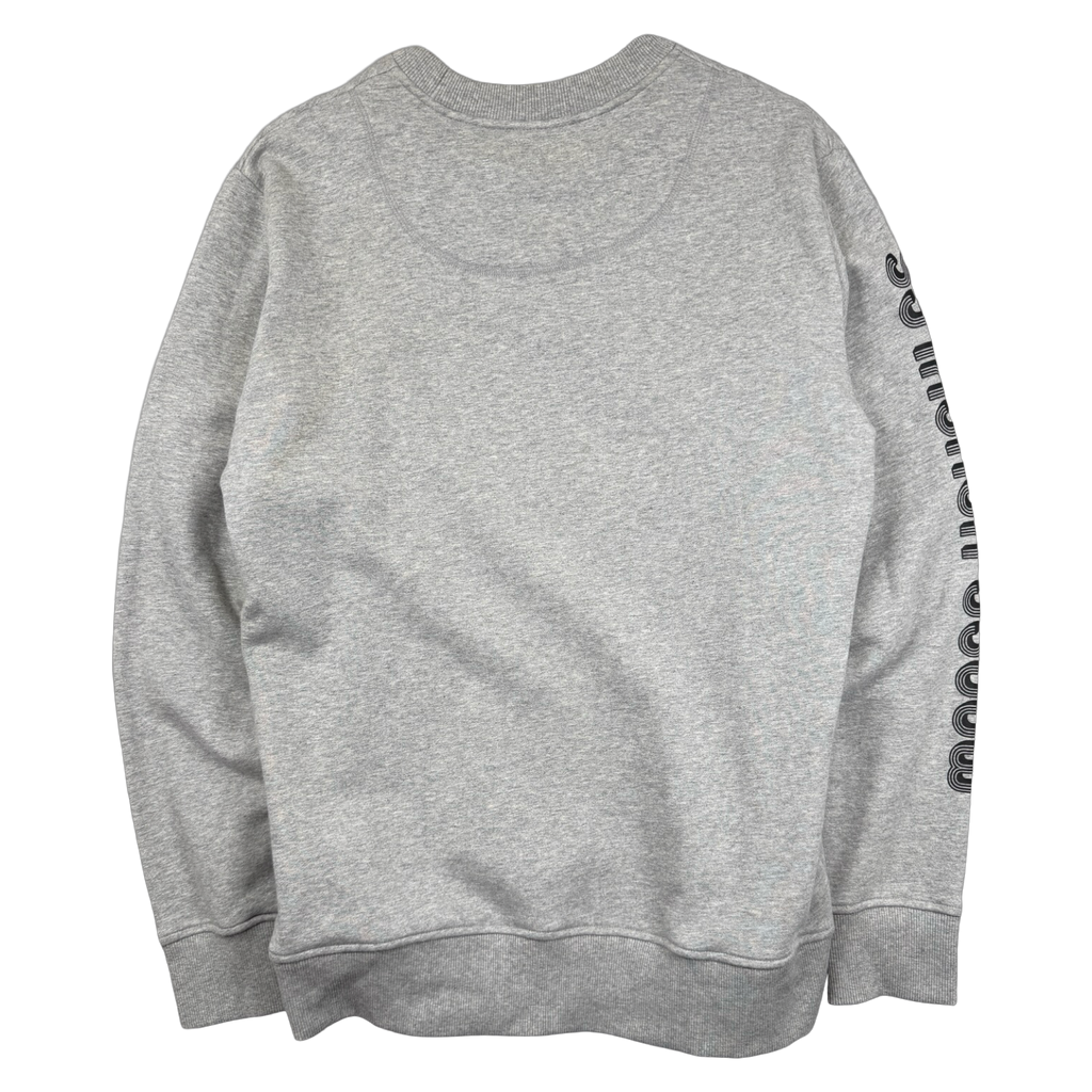 Moose Knuckles Trippy Logo Crewneck Grey (USED)