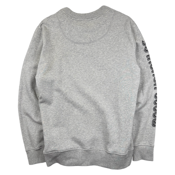 Moose Knuckles Trippy Logo Crewneck Grey (USED)