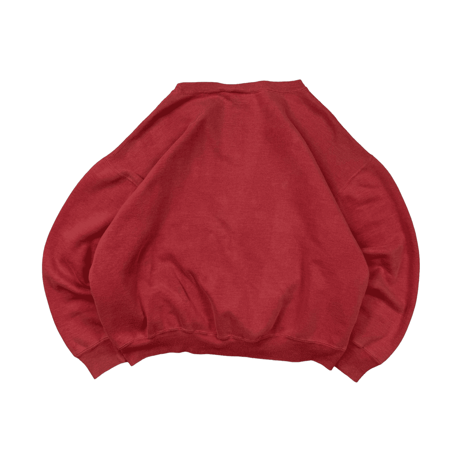 1990’s Vintage Stussy Warrior Man Sweatshirt Red