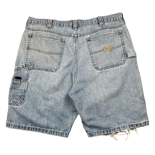 Vintage WRG Distressed Cargo Denim Shorts | Vintage Clothing Store Canada
