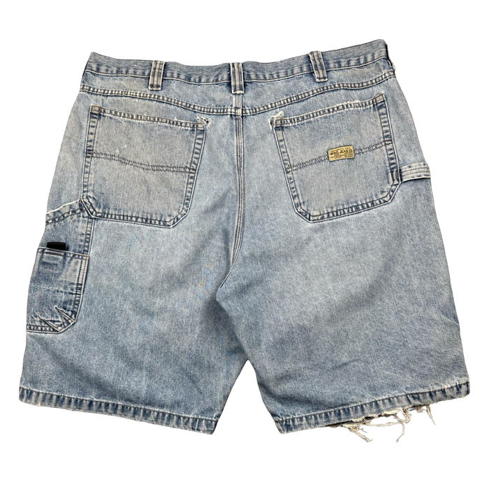 Vintage WRG Distressed Cargo Denim Shorts | Vitnage Clothing Store Canada