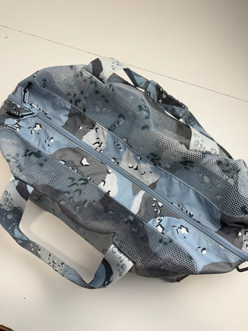 Supreme Big Duffle Bag Blue Camo SS20 (USED)