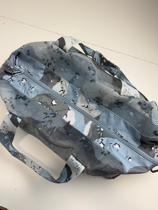Supreme Big Duffle Bag Blue Camo SS20 (USED) | Vitnage Clothing Store Canada