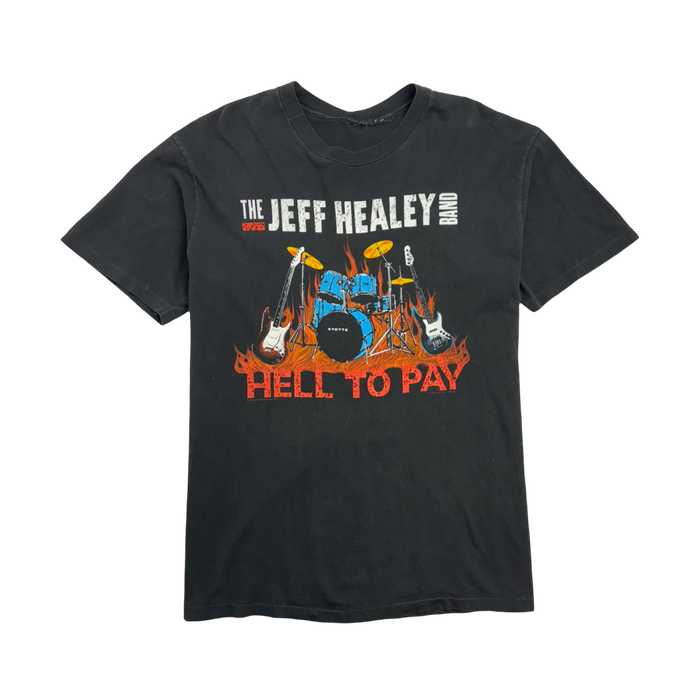 Vintage '91 The Jeff Healey Band Tee Black | Vitnage Clothing Store Canada