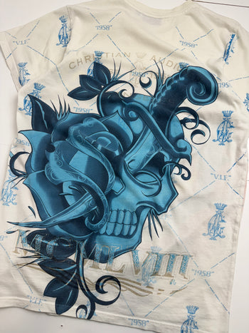 Christian Audigier 1958 Jewel Tee White