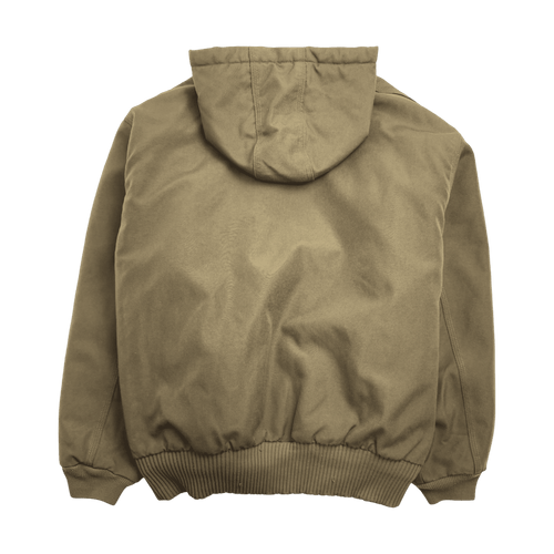 Vintage Carhartt Insulated Zip-Up Hooded Jacket Olive | Vintage Clothing Store Canada