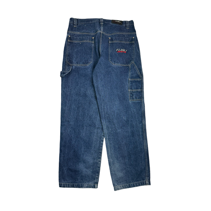 Vintage Y2k FUBU Dark Denim Pants | Vitnage Clothing Store Canada