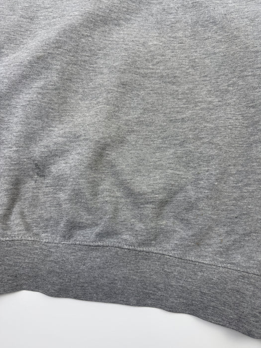 Stussy Embroidered Logo Sweatshirt Grey (USED) | Vitnage Clothing Store Canada