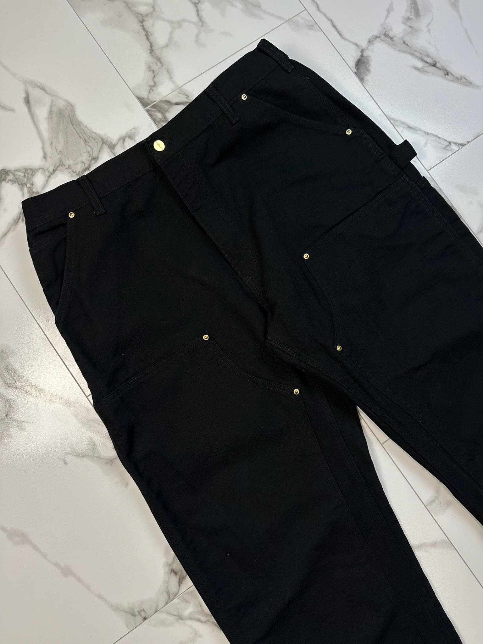 Carhartt Double-Knee Carpenter Pants Black