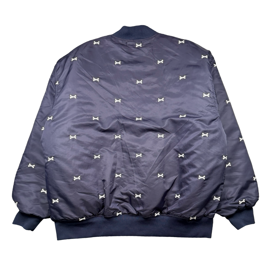 WTAPS Crossbones Team Jacket Navy (USED)