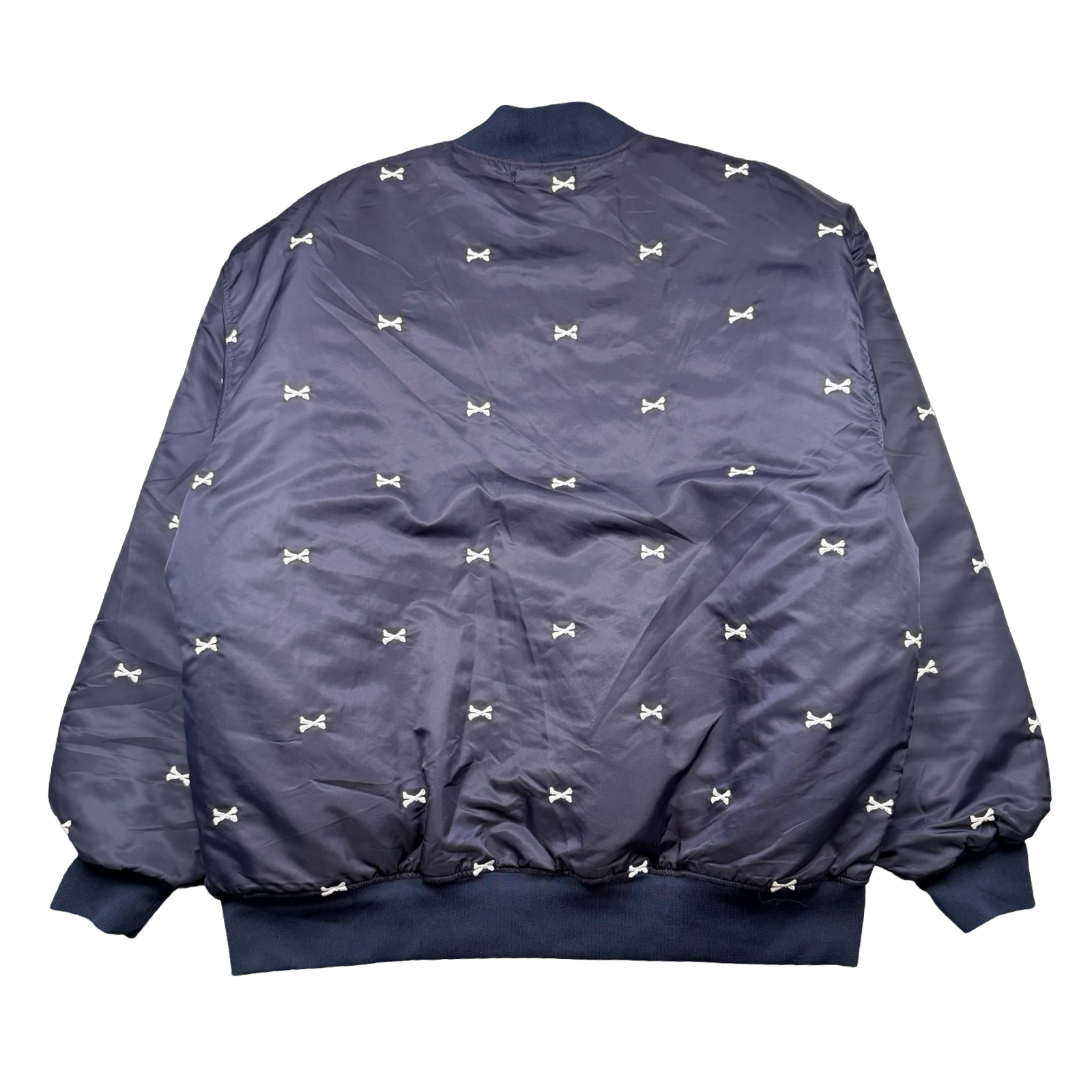 WTAPS Crossbones Team Jacket Navy (USED)