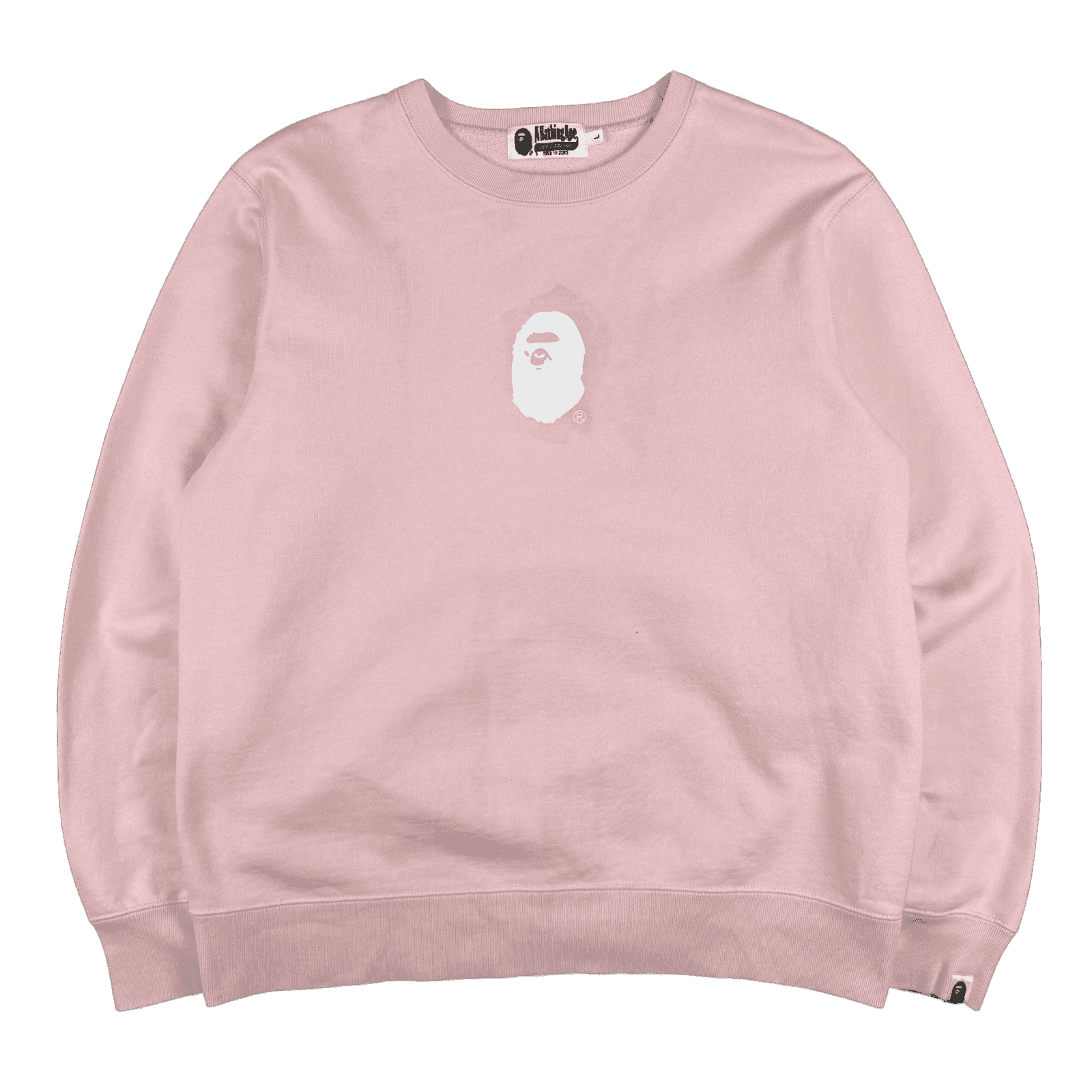 BAPE Crossprint Sweatshirt Pink (USED)