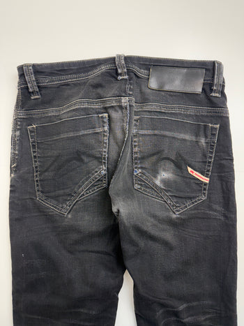 Parasuco Mike Fit Wrinkled Pants Black