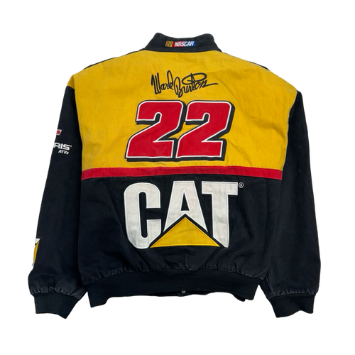 (L) Vintage CAT Racing Zip-Up Jacket | Vintage Clothing Store Canada