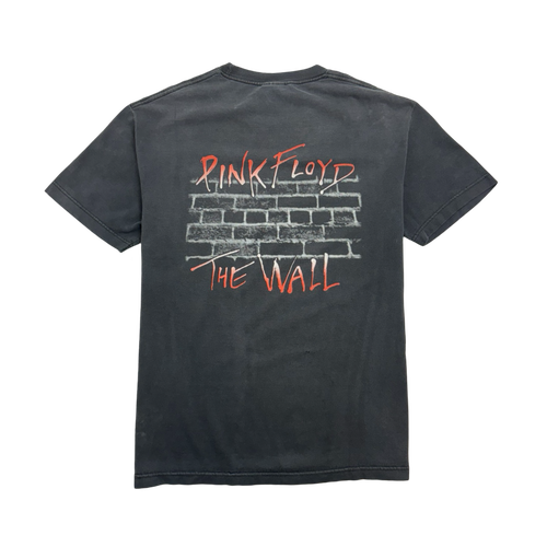 (L) Vintage '01 Pink Floyd The Wall Band Tee Black | Vintage Clothing Store Canada