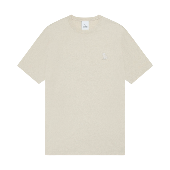 OVO Classic Owl Heather Oatmeal Tee