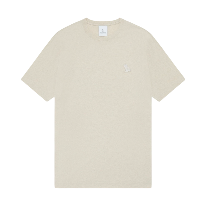 OVO Classic Owl Heather Oatmeal Tee | Vitnage Clothing Store Canada