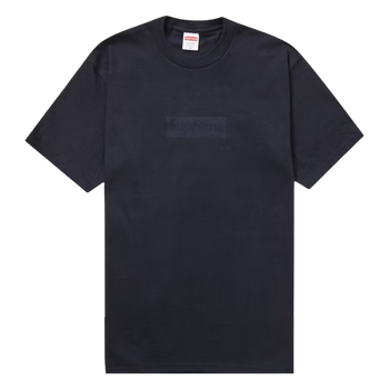 Supreme Tonal Box Logo Tee Navy